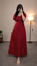 Polka Dot Chic Romance Dress
