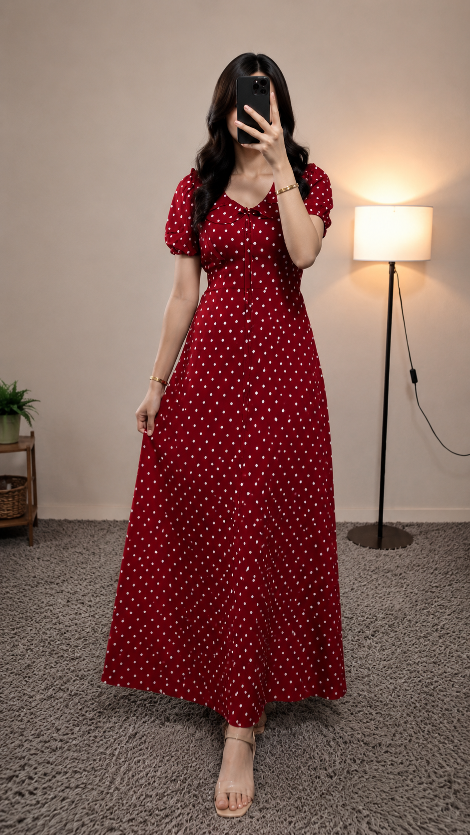 Polka Dot Chic Romance Dress
