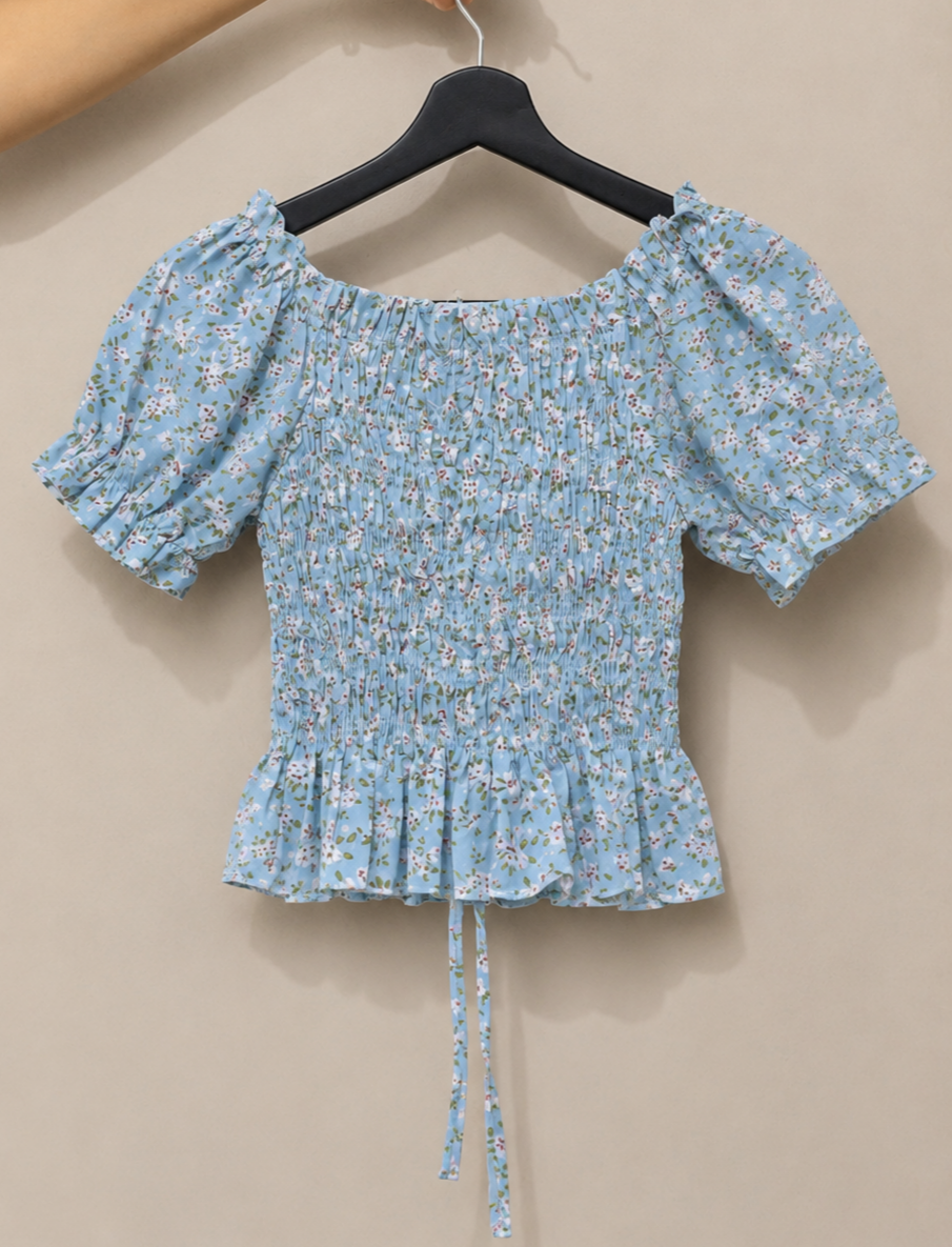 Cute Tie-Up Top