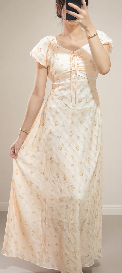 Buttercream Blossom Dress