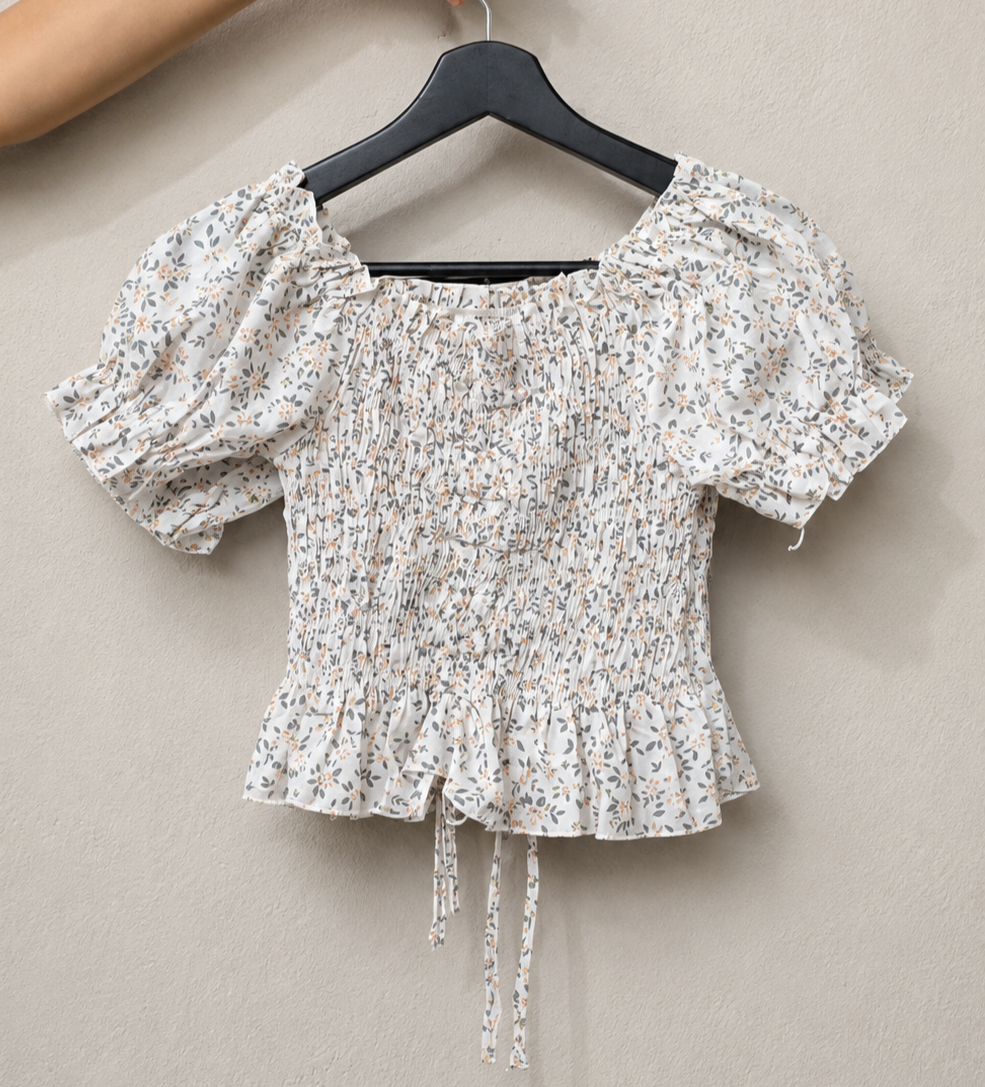 Cute Tie-Up Top