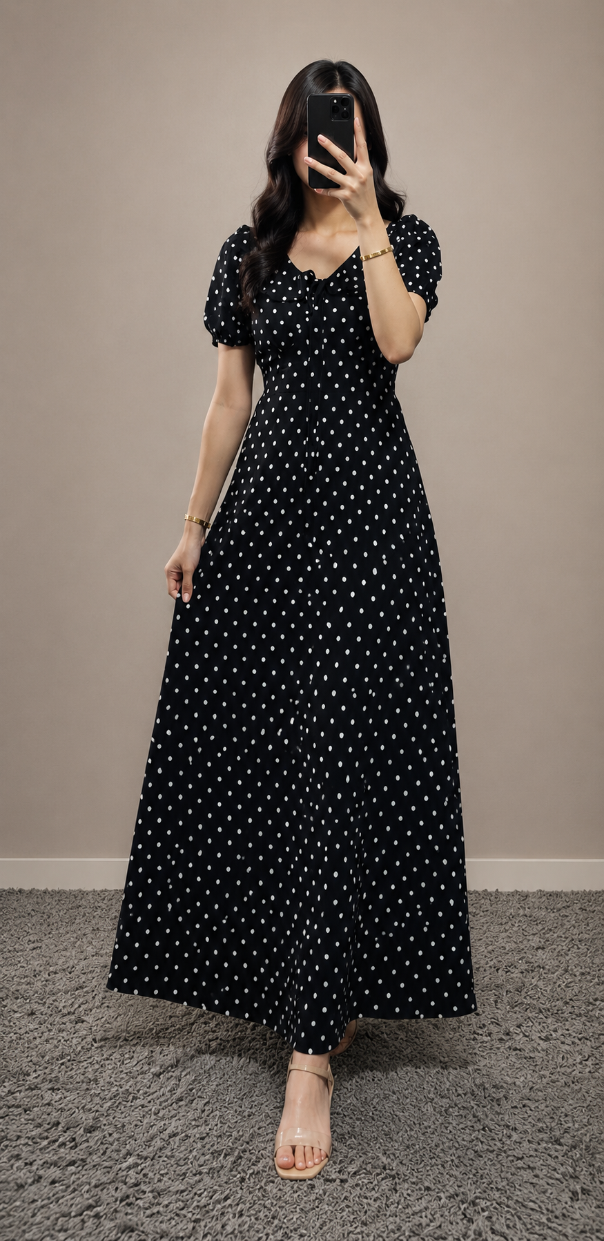 Polka Dot Chic Romance Dress