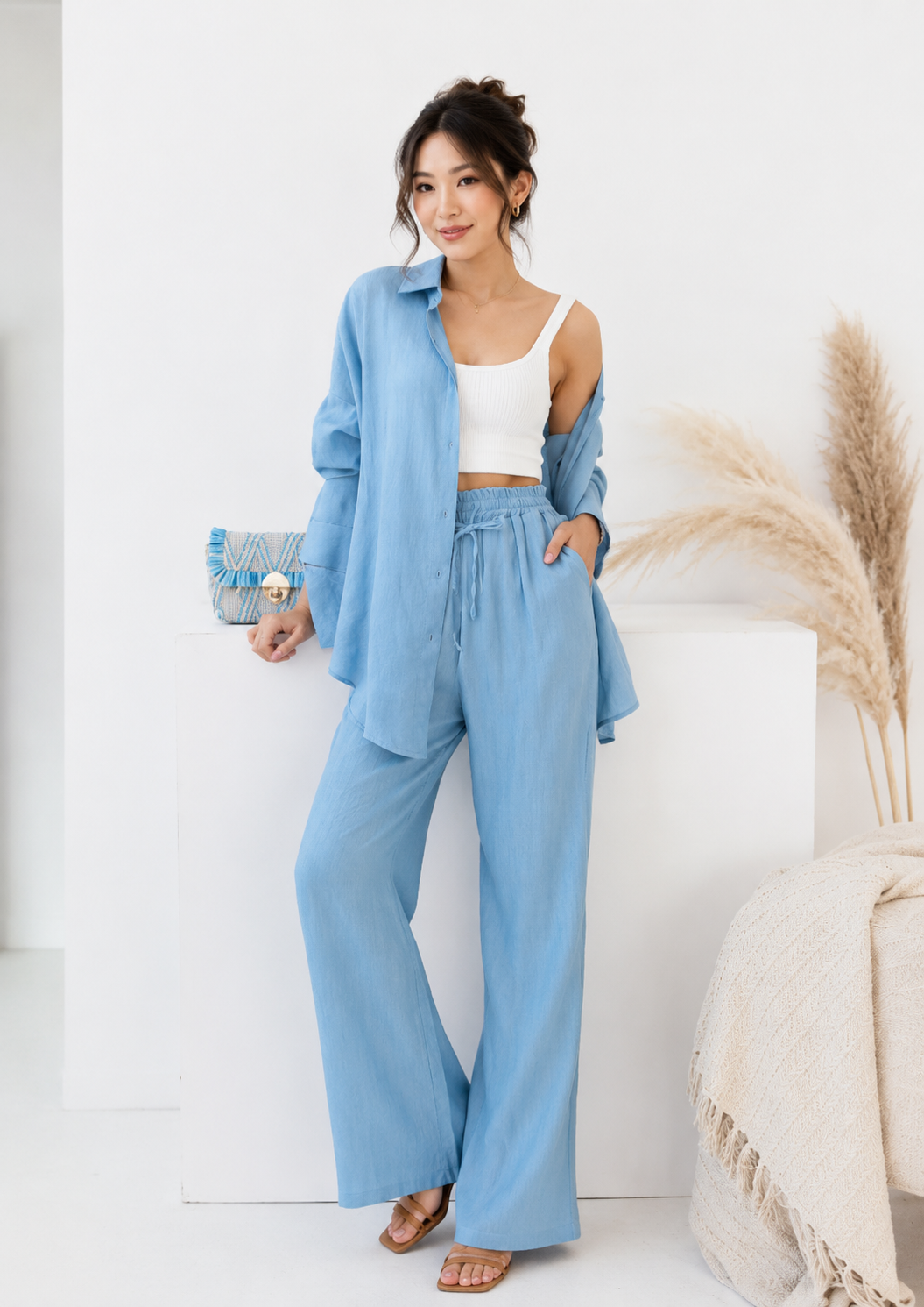 Breezy Luxe Shirt & Pant Set
