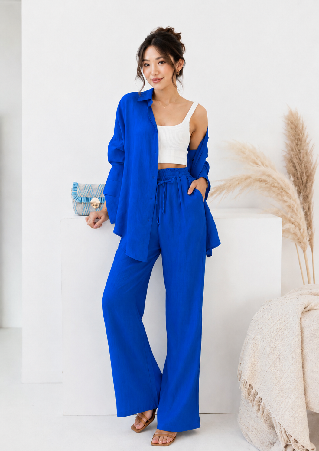 Breezy Luxe Shirt & Pant Set