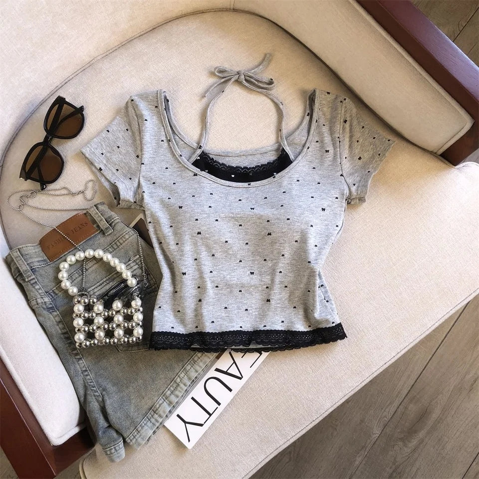 Coquette Lace Padded Top