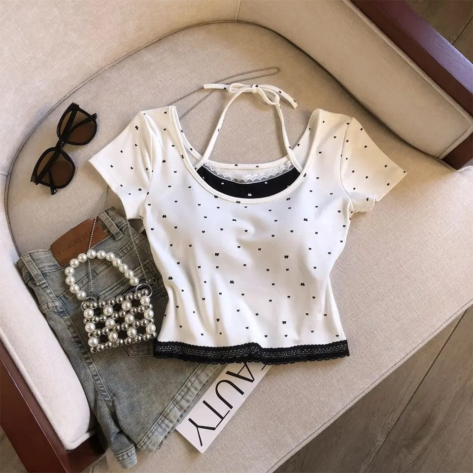 Coquette Lace Padded Top